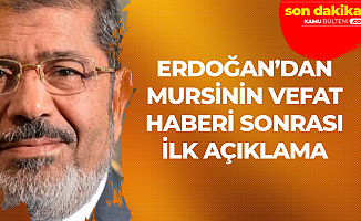 Son Dakika : Cumhurbaşkanı Erdoğan'dan Muhammed Mursi'nin Ölümü Sonrası İlk Açıklamalar