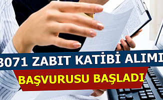 Adalet Bakanlığı 3 Bin 71 Zabıt Katibi Alımı Yapıyor-Başvurular Başladı