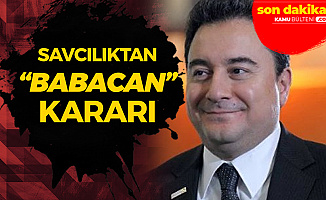 Ali Babacan'a FETÖ Şikayetiyle İlgili Flaş Karar