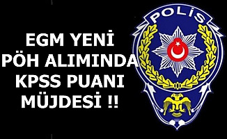 Polis Akademisi Yeni Polis-PÖH Alımında KPSS Müjdesi