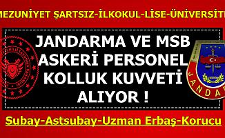 29 Temmuz 2019 Güncel MSB Asker ve Jandarma Alımı (Astsubay-Subay-Uzman Erbaş-Korucu)