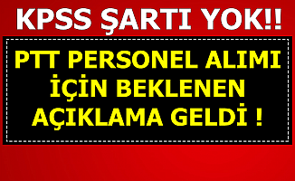 Ptt Personel Alimi Kpss Sartsiz