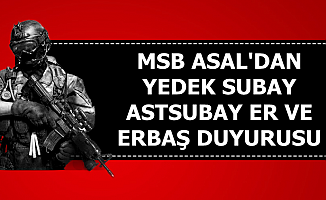 5-6 Bin TL Maaş: MSB'den Kasım 2019 Yedek Subay-Astsubay-Er/Erbaş Alımı Duyurusu Geldi