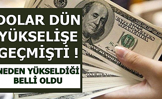 Dolar Kurunun Neden Yükseldiği Açıklandı