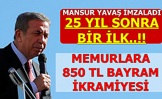 Mansur Yavaş İmzaladı: Ankara'da Memurlar 25 Yıl Sonra İlk Kez Bayram İkramiyesi Alacak
