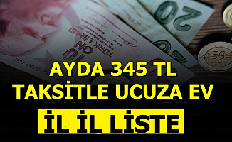 TOKİ Kampanyası Başladı Ayda 345 TL Taksitle Ev
