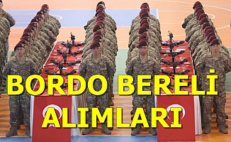TSK'ya 6-7 Bin TL Maaşla Kadın-Erkek Bordo Bereli Alımı Yapılacak-Adaylar Dikkat