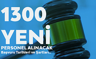 Adalet Bakanlığı 1300 Hakim ve Savcı Alımı Başvuruları 31 Ekim- 7 Kasım Tarihlerinde Alınacak