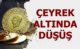 Çeyrek Altın Fiyatında 40 TL'lik Düşüş