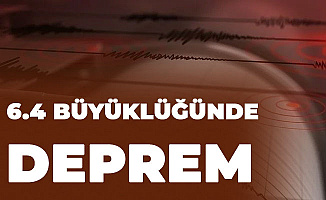 Endonezya'daki 6.4 Büyüklüğünde Deprem Paniğe Neden Oldu! Tsunami Alarmı ise Verilmedi