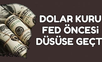 Fed Öncesi Dolar Düşüşe Geçti-18 Eylül 2019 Güncel Döviz Kuru ve Altın Fiyatları