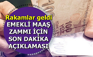 İlk Rakamlar Açıklandı: Emekli Maaş Zammında Son Dakika Açıklaması
