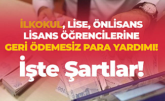 İlkokul , Ortaöğretim, Önlisans ve Lisans Öğrencilerine Karşılıksız Para Yardımı - 2019-2020 Eğitim Öğretim Dönemi Burs Başvuruları