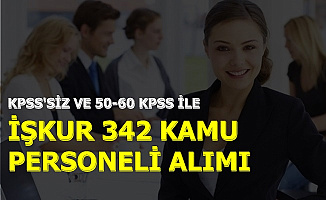 İŞKUR 20 Eylül 2019 Kamu İlanları: 17 Kamu Kurumuna 342 Personel Alımı