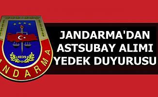 Jandarma 2019 Yılı Astsubay Alımı Yedek Duyurusu-Son Gün 4 Eylül 2019