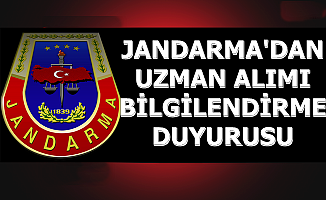 Jandarma'dan Komando Asayiş Uzman Erbaş Alımı Bilgilendirme Duyurusu 2019