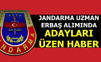 2019 Jandarma Asayiş Komando Uzman Erbaş Alımında Üzen Haber