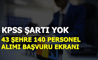 Kültür ve Turizm Bakanlığı KPSS'siz 140 Personel Alımı Başvuru Ekranı Açıldı