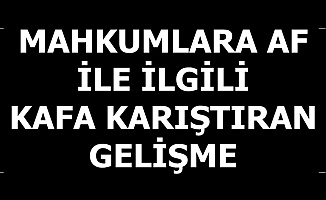 Mahkumlara Af ile İlgili Kafa Karıştıran Haber 2019