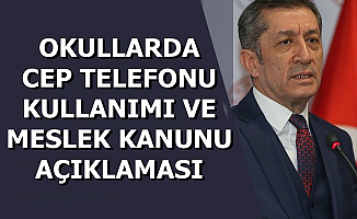 Okullarda Cep Telefonu Kullanımı ve Öğretmenlik Meslek Kanunu Açıklaması