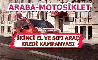 Sıfır ve İkinci El Araba-Motosiklet Alacaklar Müjde: Taşıt Kredisinde Kampanya Başladı