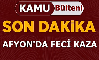 Son Dakika... Afyon'da Otobüs Devrildi: 1 Ölü 40 Yaralı