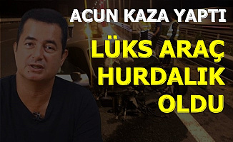 Acun Feci Kaza Geçirdi: Lüks Araç Hurdaya Döndü