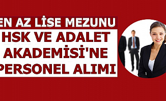 Adalet Akademisi Personel Alimi