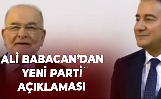 Ali Babacan'dan Yeni Parti Açıklaması: Çalışmalarımız Yoğun Şekilde Devam Ediyor