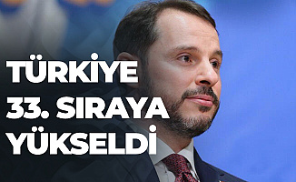 Bakan Bugün Açıkladı: Türkiye 33. Sıraya Yükseldi