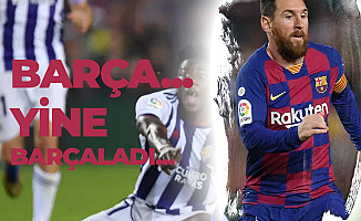 Barcelona Valladolid'e Gol Oldu Yağdı! Farklı Skor