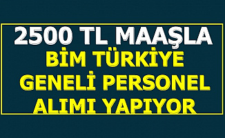 BİM 2500 TL Maaşla Personel Alımı-İşte İş Başvuru Formu