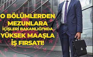 İçişleri Bakanlığı'na Personel Alımı için Başvurular 1 Kasım'da Başlayacak! (Mezuniyet Şartı ve Diğer Detaylar)