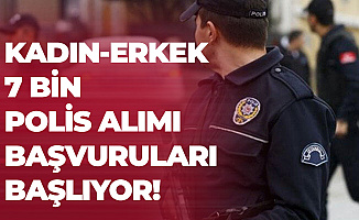 Kadın-Erkek 7 Bin Polis Alımı için Başvurular Başlıyor! İşte Başvuru Şartları