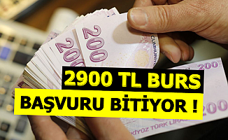 Lise Öğrencilerine 2900 TL Burs