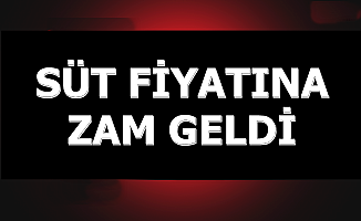 Son Dakika: Çiğ Süt Fiyatına Yüzde 15 Zam