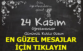 24 Kasım Öğretmenler Günü Sözleri Kısa SMS ve Resimli GİF Mesajı