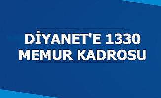 Diyanet'e 1330 Memur Kadrosu: Sayı Dağılımı Belli Oldu