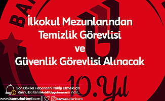 En Az İlkokul Mezunlarından Kadrolu İşçi Alımı Başvuruları İŞKUR Üzerinden Alınacak