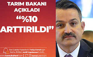Tarım Bakanı'ndan Hibe Açıklaması: Yüzde 10 Arttırıldı