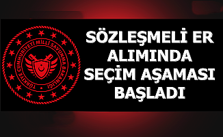 Askerlik Şartsız En Az İlkokul: Sözleşmeli Er Alımı Seçim Aşamaları Başladı