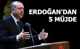 Erdoğan'dan 5 Konuda İyi Haber (Memur Alımı-Asgari Ücret-TOKİ-Sözleşmeli Kadro...)