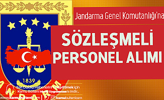 Jandarma Sözleşmeli Personel Alımı için İnternetten Başvurular 5 Ocak 2020'de Sona Erecek