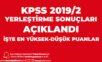 KPSS Yerleştirme Sonuçları Açıklandı! KPSS 2019/2 ile Memur Alımı Duyurusu Yayımlandı