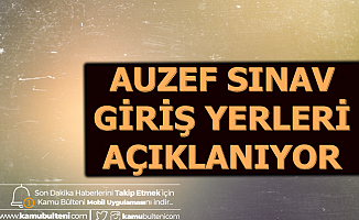 11-12 Ocak AUZEF Sınav Giriş Yerleri Açıklanıyor-İşte Giriş Belgesi Çıkarma Sayfası