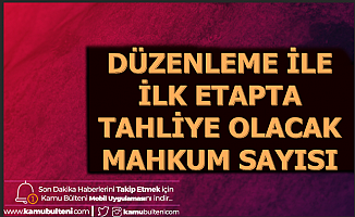 Af İçin Flaş Gelişme-İlk Etapta Tahliye Olacak Mahkum Sayısı Açıklandı
