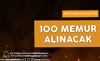 Hazine ve Maliye Bakanlığı'na Memur Alımı Başvuruları Başlıyor