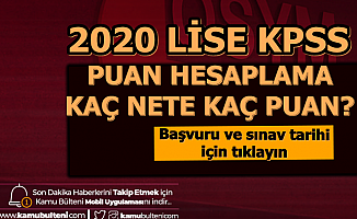 Kpss Puan Hesaplama