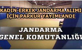 Kadın-Erkek Jandarma Alımı İçin Parkur Videosu Yayımlandı 2020