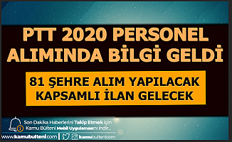 PTT, Kapsamlı Bir İlan ile 81 Şehre Personel Alımı Yapacak